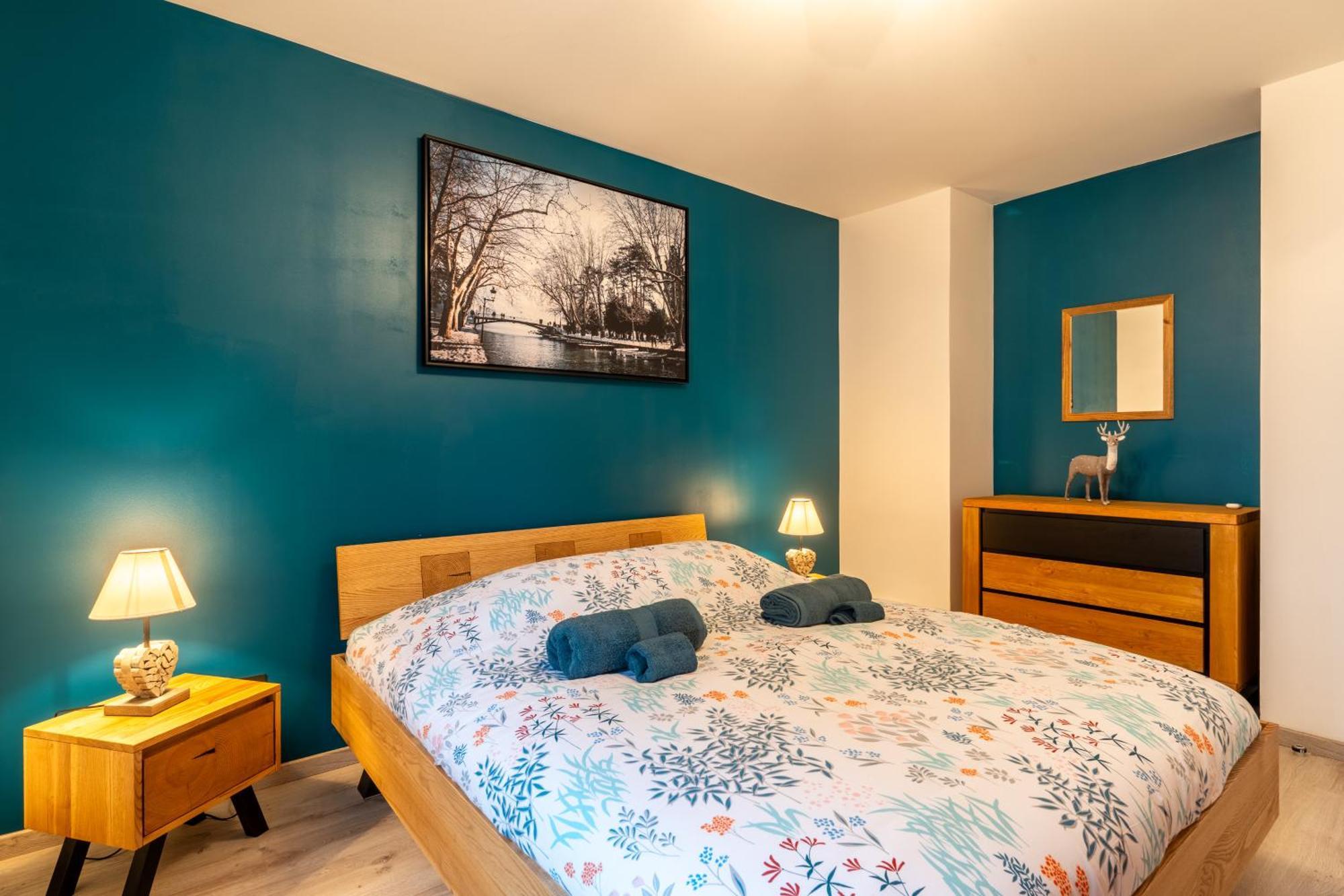 Charmant Appartement A 5 Minutes A Pied De La Vielle Ville Annecy Avec Parking Prive Exterior photo